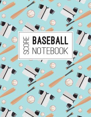 Baseball Score Notebook: Baseball Game Record Keeper Book, Baseball Score, Baseball score card has many spaces on which to record, Size 8.5 x 11 Inch, 100 Pages - Publishing, Narika