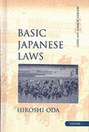 Basic Japanese Laws - Oda, Hiroshi (Editor), and Stickings, Sian (Editor)