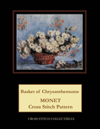 Basket of Chrysanthemums: Monet Cross Stitch Pattern