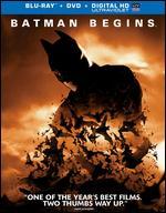 Batman Begins [2 Discs] [Includes Digital Copy] [UltraViolet] [Blu-ray] - Christopher Nolan