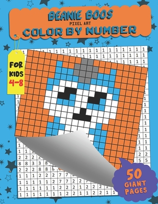 Beanie Boos Color by Number: Pixel Art - Extreme Challenges to Complete ...