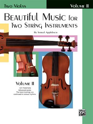Beautiful Music for Two String Instruments, Bk 2: 2 Violas - Applebaum, Samuel