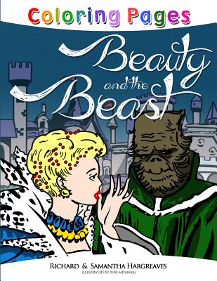 Beauty and the Beast Coloring Pages - Hargreaves, Samantha, and Hargreaves, Richard