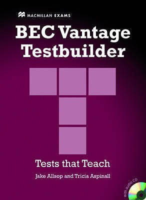 BEC Vantage Testbuilder & CD Pack - Allsop, Jake, and Aspinall, Patricia