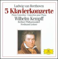 Beethoven: 5 Klavierkonzerte - Wilhelm Kempff (piano); Berlin Philharmonic Orchestra; Ferdinand Leitner (conductor)