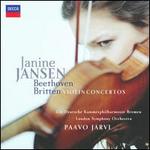 Beethoven, Britten: Violin Concertos - Fritz Kreisler (violin cadenza); Janine Jansen (violin); Paavo Jrvi (conductor)