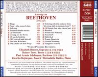 Beethoven: Lieder, Vol. 1 - Sehnsucht; Erlknig; In questa tomba oscura - Bernadette Bartos (piano); Elisabeth Breuer (soprano); Paul Armin Edelmann (baritone); Rainer Trost (tenor);...