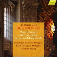 Beethoven: Missa Solemnis; Mass in C major; Christus am Ölberge Op. 85 - Aldo Baldin (tenor); Andreas Schmidt (bass); Florence Quivar (alto); Ingeborg Danz (alto); Katherine van Kampen (soprano);...