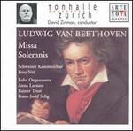 Beethoven: Missa solemnis - Anna Larsson (alto); Franz-Josef Selig (bass); Luba Orgonasova (soprano); Primoz Novsak (violin); Rainer Trost (tenor);...