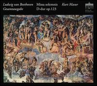 Beethoven: Missa Solemnis - Anna Tomowa-Sintow (soprano); Annelies Burmeister (alto); Gerhard Bosse (violin); Hannes Kstner (organ);...