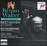 Beethoven: Piano Concerto No. 5 "Emperor"; Schumann: Piano Concerto - Eugene Istomin (piano); Rudolf Serkin (piano); Bruno Walter (conductor)