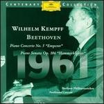 Beethoven: Piano Concerto No.5; Piano Sonata Op.106 - Wilhelm Kempff (piano); Berlin Philharmonic Orchestra; Ferdinand Leitner (conductor)
