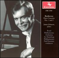 Beethoven: Piano Concertos Nos. 1 & 3 - James Johnson (piano); Paul Freeman (conductor)
