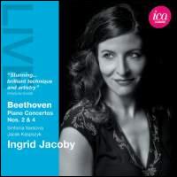 Beethoven: Piano Concertos Nos. 2 & 4 - Ingrid Jacoby (piano); Ludwig van Beethoven (candenza); Sinfonia Varsovia; Jacek Kaspszyk (conductor)