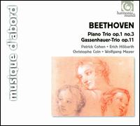 Beethoven: Piano Trio No. 1; Gassenhauer-Trio - Christophe Coin (cello); Erich Hbarth (violin); Patrick Cohen (piano); Wolfgang Meyer (clarinet)