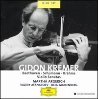 Beethoven, Schumann, Brahms: Violin Sonatas - Gidon Kremer (violin); Martha Argerich (piano); Oleg Maisenberg (piano); Valery Afanassiev (piano)