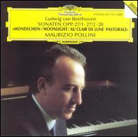 Beethoven: Sonaten Opp. 27/1, 27/2, 28 "Moonlight" - Maurizio Pollini (piano)