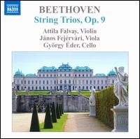 Beethoven: String Trios - Attila Falvay (violin); Gyorgy Eder (cello); Jnos Fehrvri (viola)