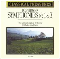 Beethoven: Symphonies Nos. 1 & 3 - London Symphony Orchestra; Josef Krips (conductor)