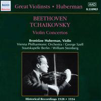 Beethoven, Tchaikovsky: Violin Concertos - Bronislaw Huberman (violin)