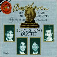 Beethoven: The Late String Quartets Opp. 127, 130, 131, 133, 135 - Tokyo String Quartet