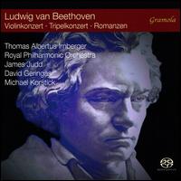 Beethoven: Violinkonzert; Tripelkonzert; Romanzen - David Geringas (cello); Michael Korstick (piano); Robert Levine (candenza); Thomas Albertus Irnberger (violin);...