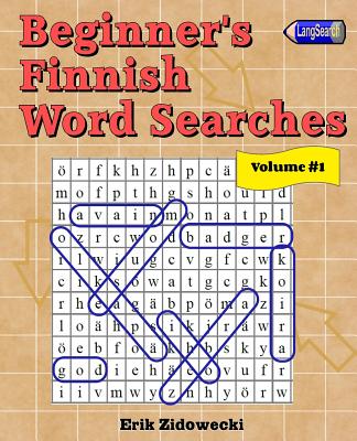 Beginner's Finnish Word Searches - Volume 1 - Zidowecki, Erik