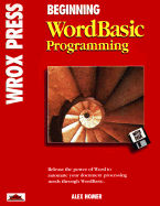 Beginning Wordbasic Programmi Ng