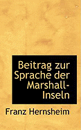 Beitrag Zur Sprache Der Marshall-Inseln