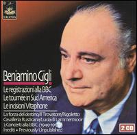 Beniamino Gigli - Beniamino Gigli (tenor); Enzo Mascherini (baritone); Fedora Barbieri (mezzo-soprano); Giuseppe de Luca (baritone);...