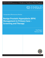 Benign Prostatic Hyperplasia (BPH) Management in Primary Care - Screening and Therapy