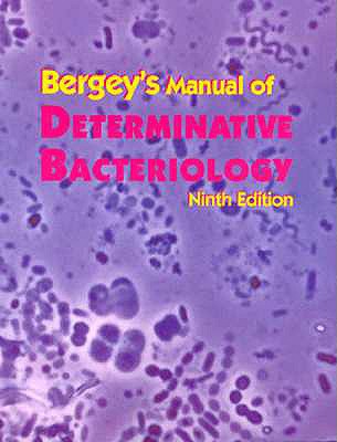Bergey's Manual of Determinative Bacteriology - Holt, John G, PhD