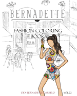 BERNADETTE Fashion Coloring Book Vol.22: Crazy Prints