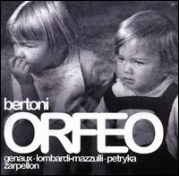 Bertoni: Orfeo - Da Ponte Ensemble; Francesca Lombardi Mazzulli (soprano); Jan Petryka (tenor); Vivica Genaux (mezzo-soprano);...