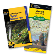 Best Easy Day Hiking Guide and Trail Map Bundle: Olympic National Park