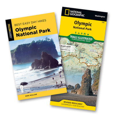 Best Easy Day Hiking Guide and Trail Map Bundle: Olympic National Park - Molvar, Erik