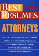 Best Resumes for Attorneys - Fondell, Joan, and Russo, Mary Jo