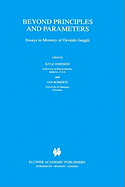 Beyond Principles and Parameters: Essays in Memory of Osvaldo Jaeggli