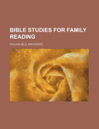 Bible Studies for Family Reading