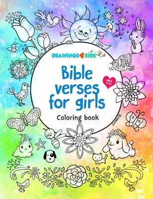 Bible verses for Girls: Coloring Book - Sierra, Juan, and Kids, Drawings 4