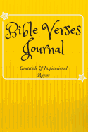 Bible Verses Journal. Gratitude & Inspirational Quotes