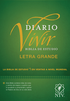 Biblia de Estudio del Diario Vivir Ntv, Letra Grande (Tapa Dura, ?ndice, Letra Roja) - Tyndale Bible (Creator)