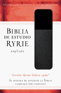 Biblia de Estudio Ryrie Ampliada: Duo-Tono Negor Con Indice