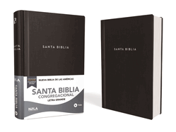 Biblia Nbla Congregacional, Tapa Dura, Negro / Spanish Nbla Pew Bible, Hardcover, Black