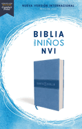 Biblia Para Nios Nvi, Texto Revisado 2022, Leathersoft, Azul Celeste, Comfort Print