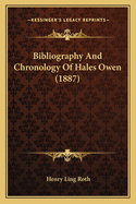 Bibliography And Chronology Of Hales Owen (1887)