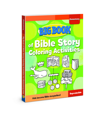 Big Book of Bible Story Coloring Activities for Elementary Kids - Cook, David C, Dr.