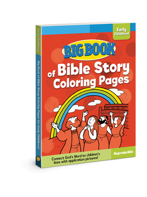 Big Book of Bible Story Coloring Pages for Early Childhood - Cook, David C, Dr.