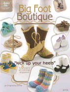 Big Foot Boutique: "kick Up Your Heels" in 8 Pairs of Crochet Slippers!