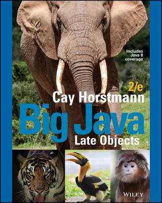 Big Java Late Objects - Horstmann, Cay S